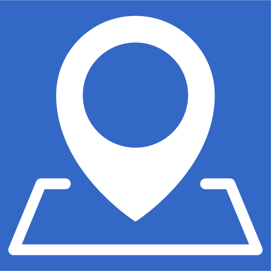 Localise Blue Icon