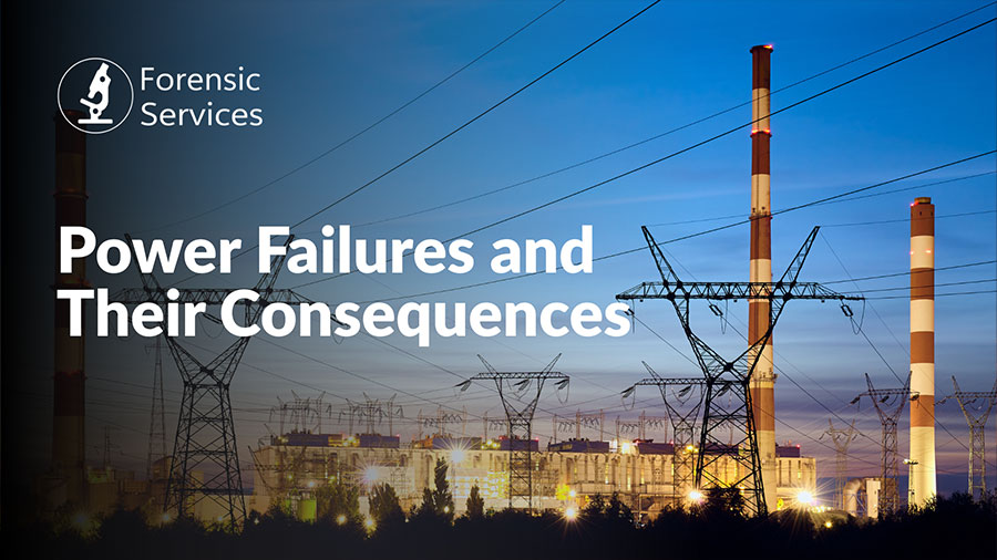 Power failures and their consequences