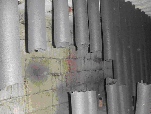 Reformer tubes fractured